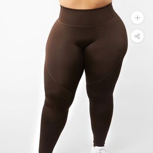 buffbunny brown leggings